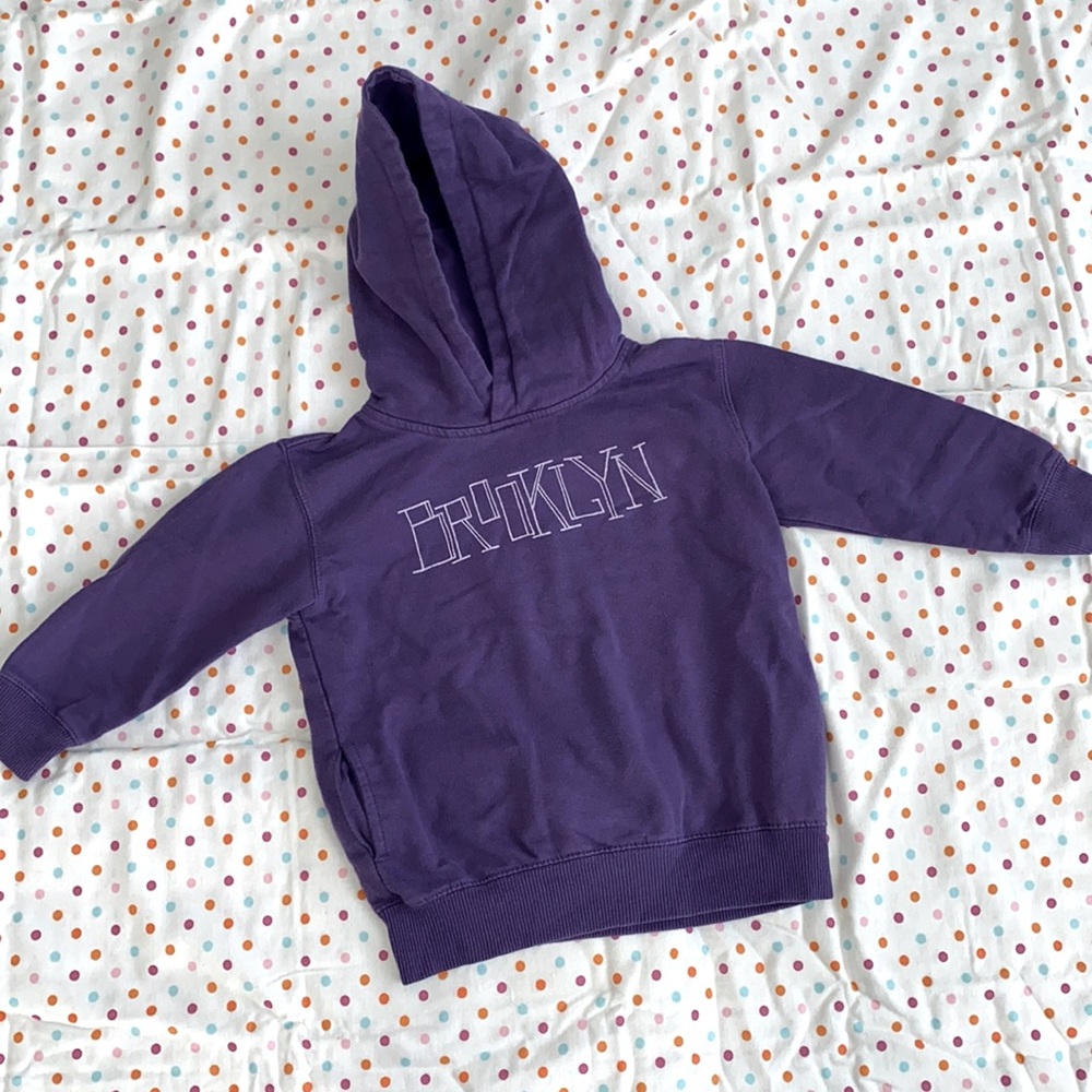 BROOKLYN INDUSTRIES toddler girl’s hoodie